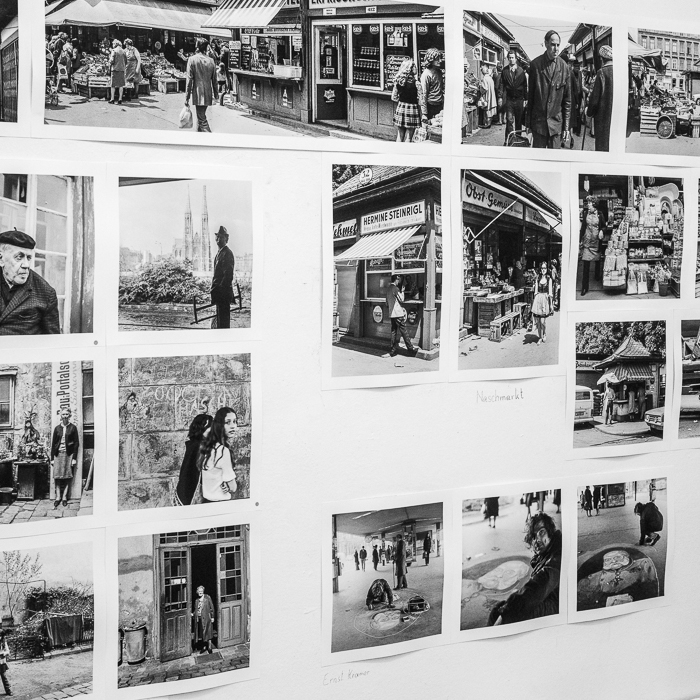 Serie Wiener Naschmarkt  / Serie dleit schaun  / Serie Mauergedichte
