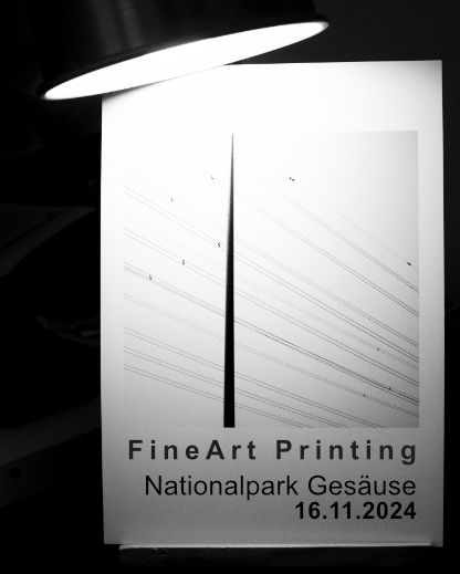 Fine Art Printing im Xeis  - 16.11.2024 - Nationalpark Gesäuse