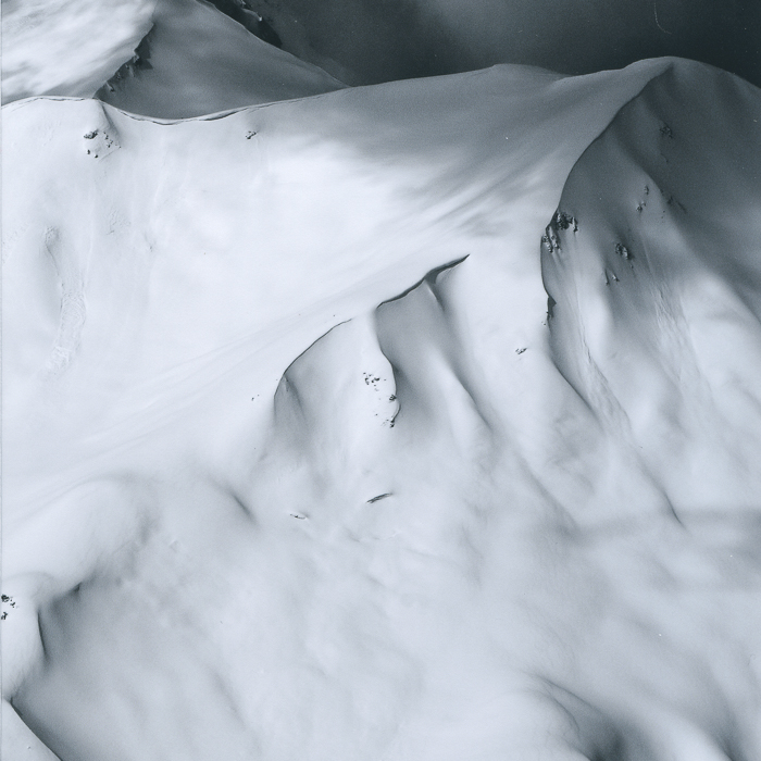 Schnee, Bäume und Schatten, Bild #5<br>La Plagne, Frankreich, 2010 / Kat. No. Kat. No. KT002 - Thomas Kästenbauer