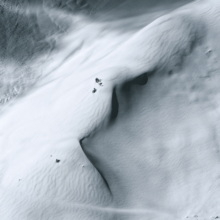 Schnee, Bäume und Schatten, Bild #7<br>La Plagne, Frankreich, 2010 / Kat. No. Kat. No. KT001 - Thomas Kästenbauer